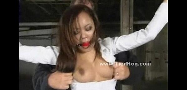  Tied indonesian slave used and abused in bdsm fetish dream extreme video
